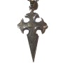 Cross of St James Silver Pendant